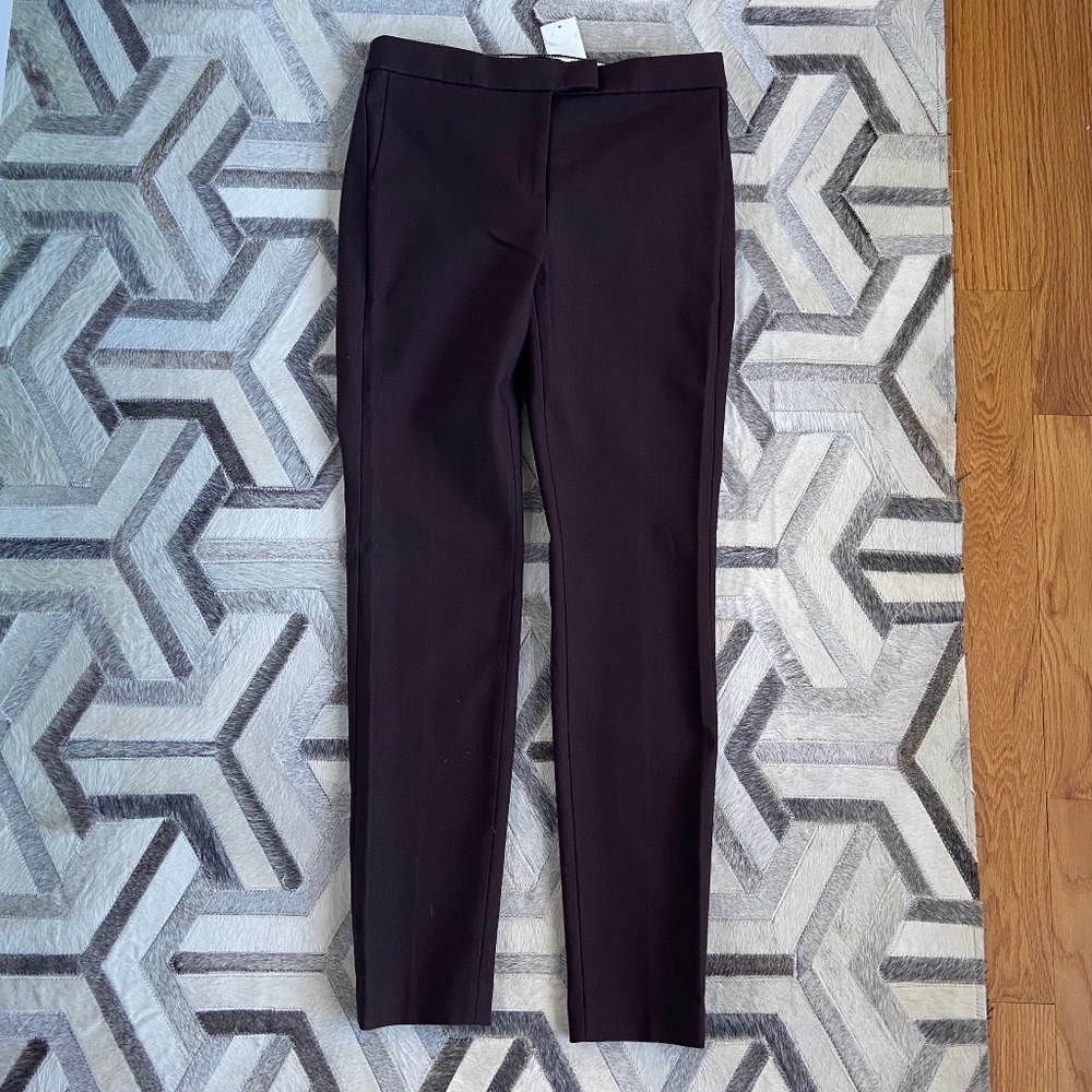 J.Crew Ryder Pant, Brown, Size 2 (NWT)